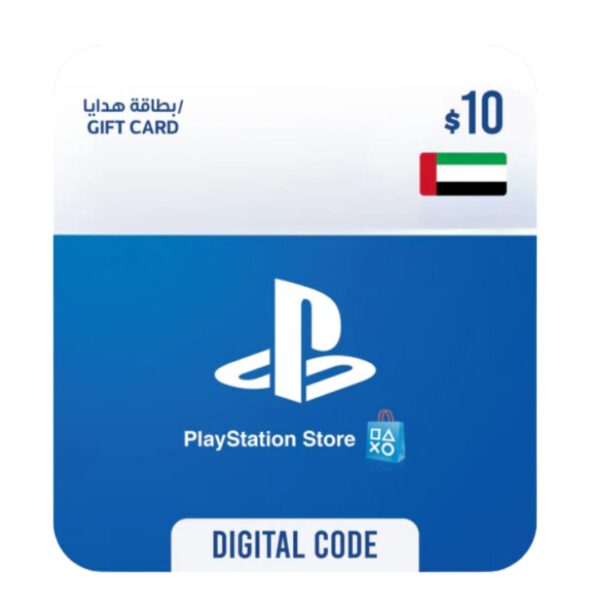 $10 PlayStation Network Gift Card UAE