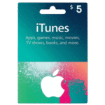 Apple iTunes Gift Card 5 USD – USA Store | Best Price in Egypt | EogStore