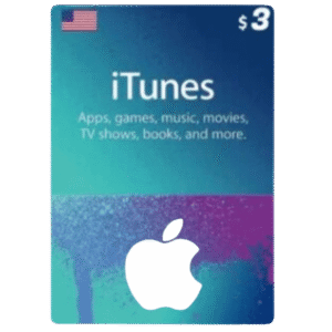 Apple iTunes Gift Card 3 USD – USA Store | Best Price in Egypt | EogStore