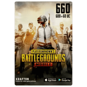PUBG UC Redeem Code 660 UC - Best Price in Egypt | EOGStore