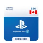 PSN Gift Card 50 CAD - Instant Delivery for PS4 and PS5 - Best Price in Egypt at EogStore