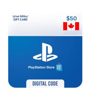 PSN Gift Card 50 CAD - Instant Delivery for PS4 and PS5 - Best Price in Egypt at EogStore