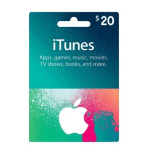 Apple iTunes Gift Card 20 USD – USA Store | Best Price in Egypt | EogStore