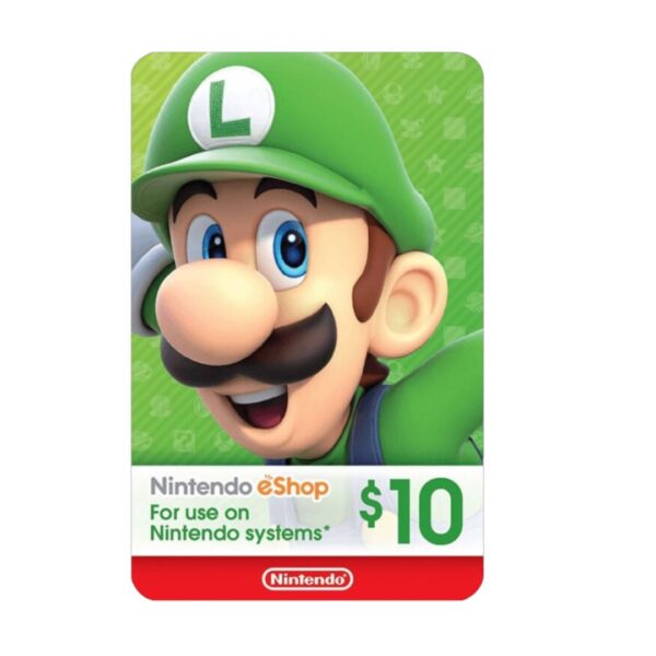 Nintendo eShop Gift Card 10 USD - USA Store | Best Price in Egypt | EOGStore