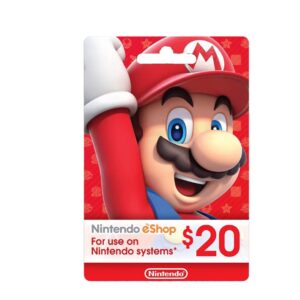 Nintendo eShop Gift Card 20 USD - USA Store | Best Price in Egypt | EOGStore