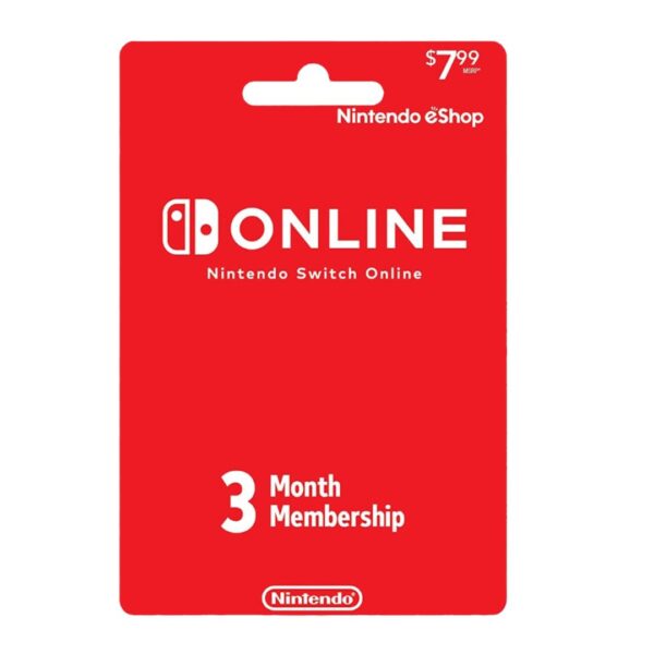 Nintendo eShop Online Membership 3 Months - USA | Best Price in Egypt | EOGStore