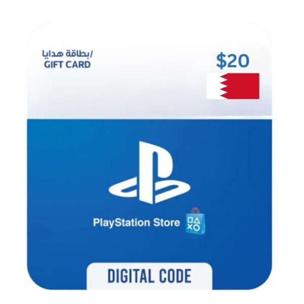 PSN Gift Card Bahrain 20 – PlayStation Store Digital Code from EogStore