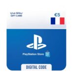 PSN Gift Card France 5 EUR – Instant PlayStation Wallet Recharge at EogStore