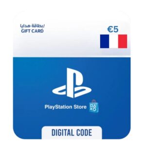 PSN Gift Card France 5 EUR – Instant PlayStation Wallet Recharge at EogStore