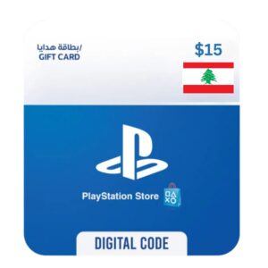 PSN Gift Card Lebanon 15 USD – Instant Wallet Recharge | EogStore