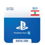 PSN Gift Card Lebanon 20 USD – Instant Wallet Recharge | EogStore