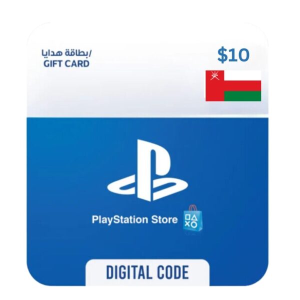 PSN Gift Card Oman 10 USD – Instant Wallet Recharge | EogStore