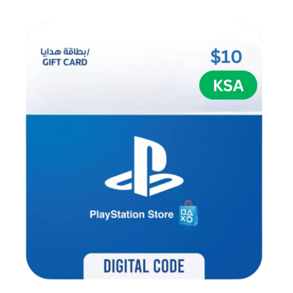 PSN PlayStation Store Gift Card KSA 10 USD - Best Price in Egypt at EogStore