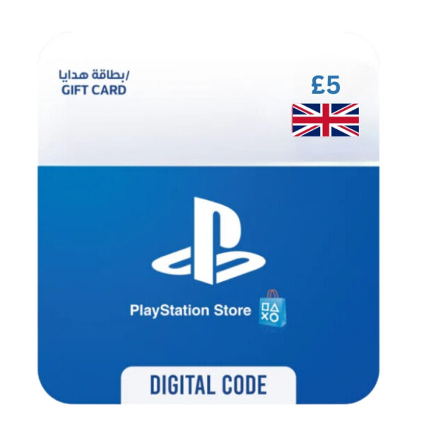 PSN PlayStation Store Gift Card UK £5 – Fast Delivery at EogStore