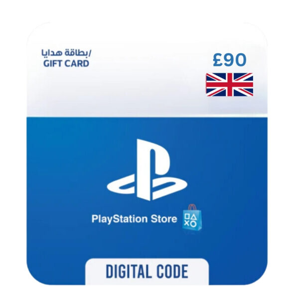 PSN PlayStation Store Gift Card UK £90 – Shop Online at EogStore