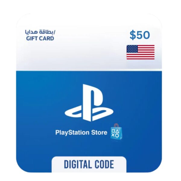 PSN PlayStation Store Gift Card US $50 - Buy Now at EogStore