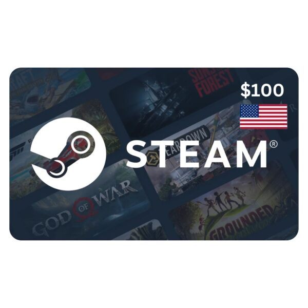 Steam Gift Card 100 USD US Region - Best Price in Egypt | EOGStore