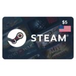Steam Wallet Card 5 USD USA account unlock eogstore
