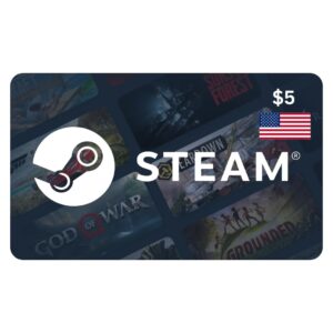 Steam Gift Card 5 USD US Region - Best Price in Egypt | EOGStore