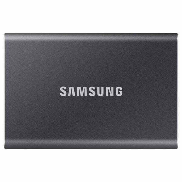 Samsung T7 Portable SSD 1 TB – USB 3.2 Gen.2 External SSD Titanium Grey