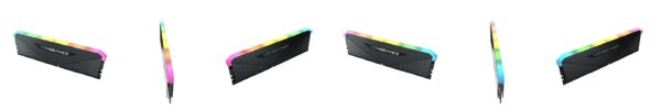 Corsair Vengeance RGB RS 16GB (2 x 8GB) DDR4 3200MHz C16 Desktop Memory (Dynamic RGB Lighting, Tight Response Times, Compatible with Intel & AMD 300/400/500 Series) - Black