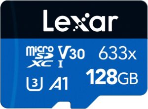 Lexar 633x 128GB Micro SD Card with SD Adapter – Buy at Best Price in Egypt at EogStore