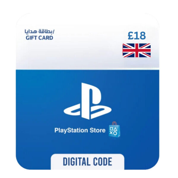 PSN PlayStation Store Gift Card UK £18 – Available Now at EogStore