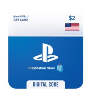 PSN PlayStation Store Gift Card US $2 - Instant Delivery at EogStore