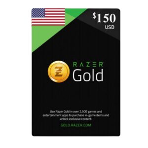 Razer Gold Gift Card 150 USD - Best Price in Egypt | EOGStore