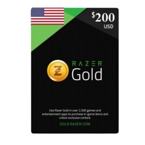 Razer Gold Gift Card 200 USD - Best Price in Egypt | EOGStore