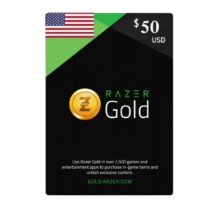 Razer Gold Gift Card 50 USD - Best Price in Egypt | EOGStore