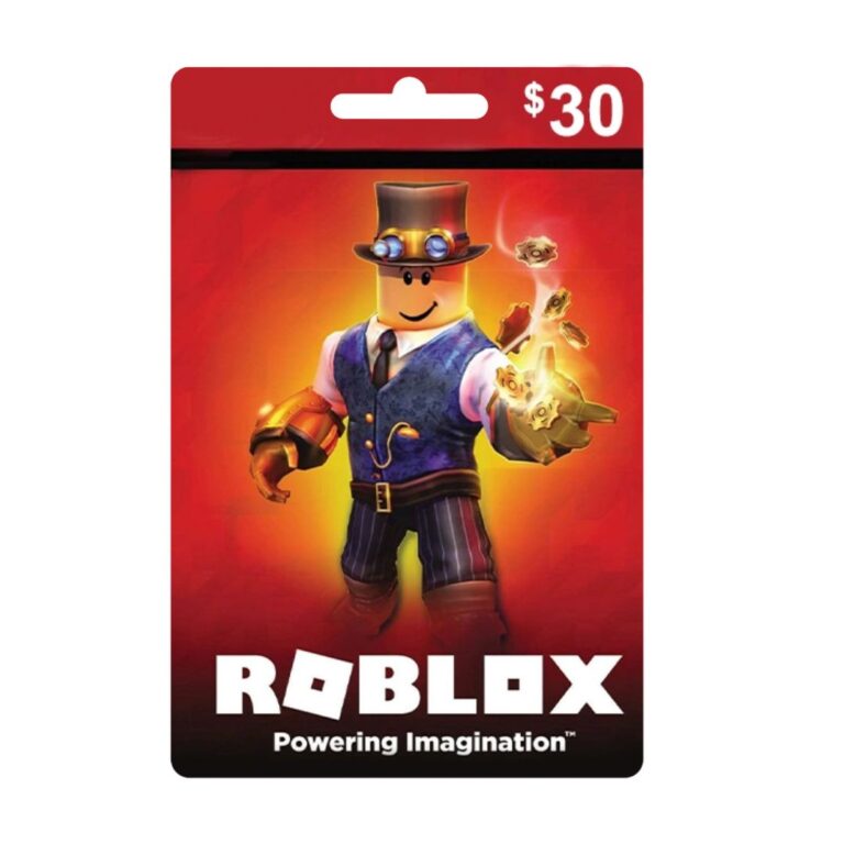 Roblox 30 USD Gift Card US 2700 Robux - Best Price in Egypt | EOGStore ...