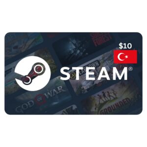 Steam Gift Card 10 USD Turkey - Best Price in Egypt | EOGStore