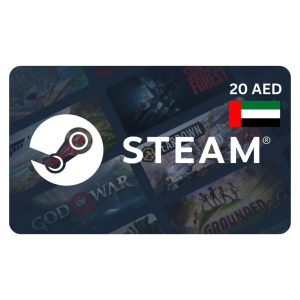 Steam Gift Card 20 AED - Best Price in Egypt | EOGStore