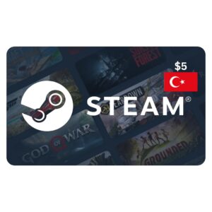 Steam Gift Card 5 USD Turkey - Best Price in Turkey | EOGStore