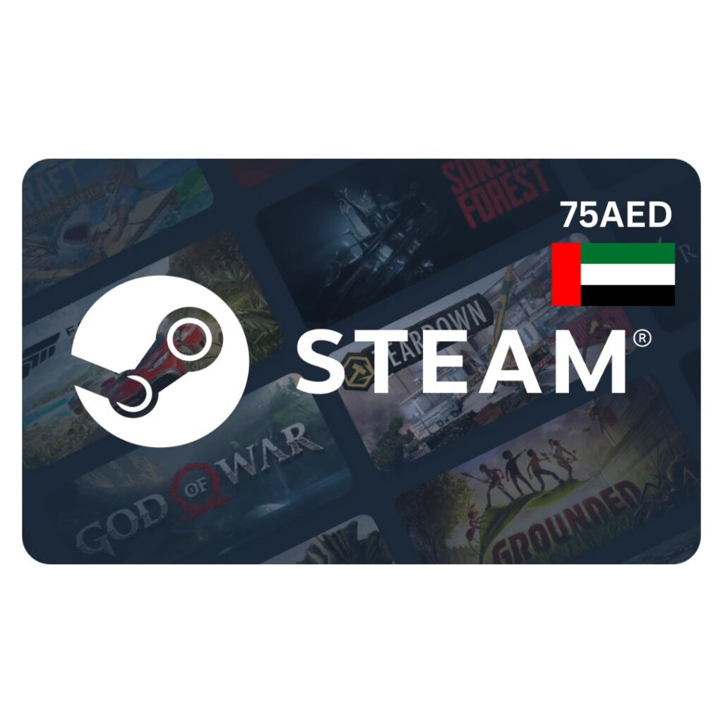 Steam Gift Card 75 AED - Best Price in Egypt | EOGStore - EogStore