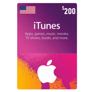 Apple iTunes Gift Card 200 USD - USA Store | Best Price in Egypt | EogStore
