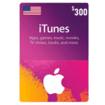 Apple iTunes Gift Card 300 USD - USA Store | Best Price in Egypt | EogStore