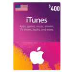 Apple iTunes Gift Card 400 USD - USA Store | Best Price in Egypt | EogStore
