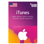 Apple iTunes Gift Card 500 USD - USA Store | Best Price in Egypt | EogStore