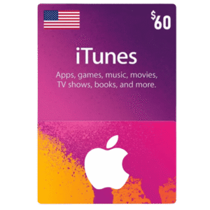 Apple iTunes Gift Card 60 USD - USA Store | Best Price in Egypt | EogStore