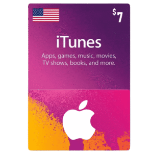 Apple iTunes Gift Card 7 USD - USA Store | Best Price in Egypt | EogStore