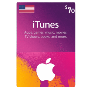 Apple iTunes Gift Card 70 USD - USA Store | Best Price in Egypt | EogStore