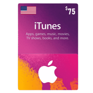Apple iTunes Gift Card 75 USD - USA Store | Best Price in Egypt | EogStore