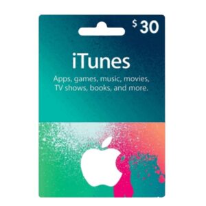 Apple iTunes Gift Card 30 USD – USA Store | Best Price in Egypt | EogStore