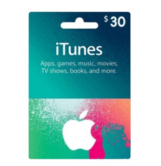 Apple iTunes Gift Card 30 USD – USA Store | Best Price in Egypt | EogStore