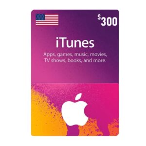 Apple iTunes Gift Card 300 USD - USA Store | Best Price in Egypt | EogStore