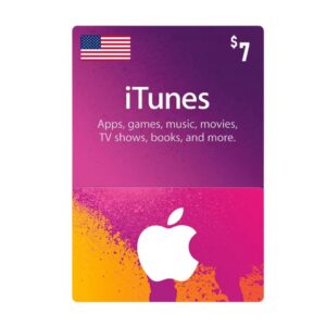 Apple iTunes Gift Card 7 USD - USA Store | Best Price in Egypt | EogStore