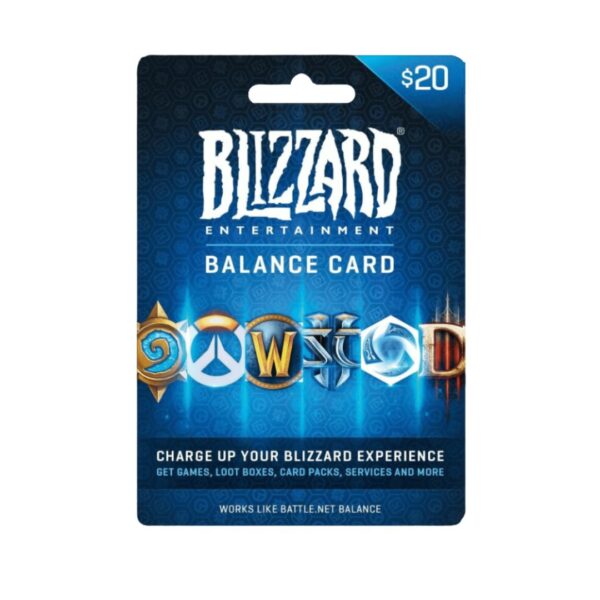 Battle.net Gift Card 20 USD – Instant Blizzard Wallet Top-Up | EogStore