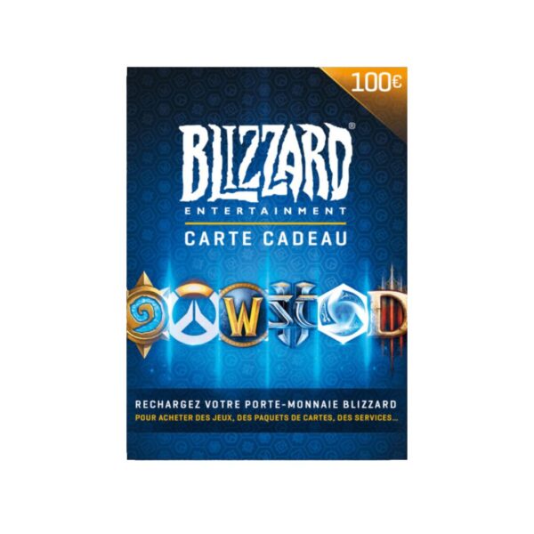 Battle.net Wallet Top-Up 100 EUR – Instant Blizzard Gift Card | EogStore